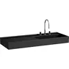 Image de LAUFEN Kartell lavabo, encastré, tablette à gauche, 2 trous pour robinet, sans trop-plein, 1200x460mm, H8133330208151