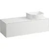 Image de Tiroir Sonar courant, 1 tiroir, adapté aux cuvettes des lavabos 812340, 812341, 812342, 812343, découpe à droite pour le lavabo, H4054230341701