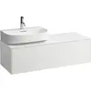 Image de Tiroir Sonar en cours d'utilisation, 1 tiroir, adapté au lavabo H816341, H816342, découpe à gauche pour le lavabo, H4054520341701