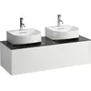 Image de Tiroir Sonar en cours d'utilisation, 1 tiroir, adapté au lavabo H816341, découpe à gauche et à droite pour le lavabo, H4054540341431