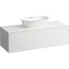 Image de LAUFEN The New Classic Sideboard, découpe au centre, 1175x455x345mm, 1 tiroir, pour bac à linge H812852/3, H4060210851701