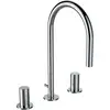 Image de Laufen - Kartell Mitigeur Lavabo 3 Trous, Bec Orientable, Avec