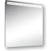 Image de Schneider ARANGA miroir lumineux LED, avec miroir chauffant, sans prise de courant, 715x48x700mm, bandeau lumineux en haut, blanc, 160.670.01.00