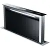 Image de Mythos - Hotte Encastrable Dans Le Plan De Travail Fdw 908 Ib Xs, Extractible, Largeur 88 Cm, Verre Noir/acier Inoxydable 110.0365.588 - Franke