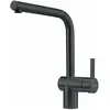 Image de FRANKE Robinet ATLAS NEO inox massif - INDUSTRIAL BLACK avec bec fixe / Maris