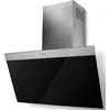 Image de Hotte décorative inclinée 90cm 580m3/h noir - Faber - 5816724 - daisy plus 800
