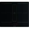Image de Table de cuisson induction aspirante 60cm 4 feux 7400w noir - Faber - 5372700 - galileo slim