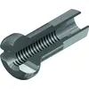 Image de Raccord fileté 2,0 mm, 16 mm, aluminium naturel, lot de 100
