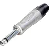 Image de Jack 6.35 Mm Mâle, Droit Neutrik Np2x Nombre De Pôles: 2 Mono Argent 1 Pc(s) D11713