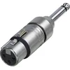 Image de Neutrik - Fiche Xlr 3 Pôles Femelle Vers Mono 1/4