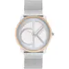 Image de Juste à temps Calvin Klein Collection Iconic en argent/acier - femme