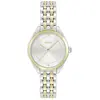 Image de Montre analogique BOSS pour femmes, collection MAE, avec bracelet en acier inoxydable bicolore