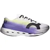 Image de Chaussures de course pour hommes ON Cloudboom Max SS 2026, couleur blanc/violet, taille 43