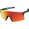 Image de Scott Stride Compact Sonnenbrille noir AMP rouge chrome S3