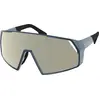 Image de Scott Pro Shield Sonnenbrille bleu métallique AMP blanc chrome S2