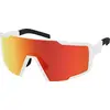 Image de Bouclier Scott Sonnenbrille blanc mat AMP rouge chromé S3