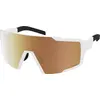 Image de Scott Shield Compact Light Sensitive Sonnenbrille blanc mat AMP LS or chromé S1-3