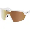 Image de Scott Sport Shield Light Sensitive Sonnenbrille blanc mat AMP LS or chromé S1-3