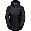 Image de Veste à capuche Broad Peak IN pour femme, doudoune pour femme - Mammut, couleur : noir, taille : L