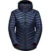 Image de Veste à capuche Broad Peak IN pour femme, doudoune pour femme - Mammut, couleur : bleu marine-noir, taille : L