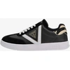 Image de Guess Aviana Femmes Lacets Logo Triangle Baskets Noir Blanc   undefined / Noir-Blanc