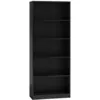 Image de Hucoco - Florence - Bibliothèque Contemporaine - 5 Niches - 30x60x182cm - Rangement Livres - Bureau Chambre