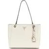 Image de Guess Sac Bandoulière Betula Satchel Off White