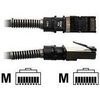 Image de PatchSee PCI6Patch - Câble de raccordement - RJ-45 (M) - RJ-45 (M) - 4,9m - FTP - CAT 6a - sans halogène, avec protection contre les courbures - noir (PCI6-F/16)