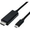 Image de ROLINE Câble adaptateur USB type C - HDMI, ST/ST, 3 m