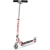 Image de Micro trottinette LED pour enfants - réglable en hauteur, pliable, rose, roues lumineuses