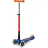 Image de Micro Scooter pour enfants Maxi Deluxe LED pliable, orange vif