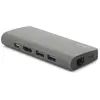 Image de LMP USB-C Travel Dock - Station d'accueil - USB-C 3.1 / Thunderbolt 3 - VGA, HDMI, Mini DP - GigE