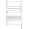Image de Radiateur De Salle De Bain Zeno Wing Blanc Zw-080-050-05 Avec Raccordement Central 80x50