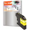 Image de Peach PI500-84, Jaune, Standard, Brother MFC-J4510DW, MFC-J6520DW, MFC-J6720DW, MFC-J6920, MFC-J6920DW, LC-123 y, jet d'encre, blister