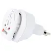 Image de Adaptateur de Voyage 2-en-1 Universel pour Suisse 13A Blanc - Neuf