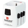 Image de Skross PRO Light USB adaptateur prise d'alimentation Universel Noir, Blanc - Neuf