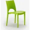 Image de 24 chaises Paris Grand Soleil Empilables pour Bars et Restaurants Polypropylène - Vert