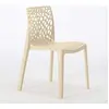Image de lot de 22 chaises Gruvyer Grand Soleil Empilables pour Bars et Restaurants - Beige