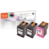 Image de Peach PI300-660 Peach PI300-660 14ml 15ml 490pages 335pages Noir, Jaune Cartouche d'encre