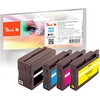 Image de Peach 0F319883 cartouche d'encre 4 pc(s) Noir, Bleu, Magenta, Jaune