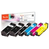 Image de Peach 0F320142 ink cartridge 6 pc(s) Compatible Standard Yield Blue, Cyan, Magenta, Yellow