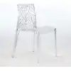 Image de Gruvyer Chaise empilable en polycarbonate transparent pour bars et restaurants - Transparent
