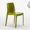 Image de Ice Grand Soleil Chaises de cuisine et de bar empilables en polypropylène - Vert