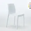 Image de Chaises Chaise de cuisine Chaise de salle à manger Grand Soleil Rome - Blanc