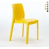 Image de Chaises Chaise de cuisine Chaise de salle à manger Grand Soleil Rome - Jaune