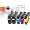 Image de Peach PI500-267 - 8,6 ml - 12,9 ml - 850 pages - 1375 pages - 5 pièces - multipack