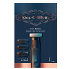 Image de Gillette King C Tondeuse de précision pour le corps avec accessoires - Ensemble complet pour un rasage de précision