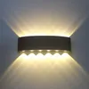 Image de Norcks Applique Murale Led Moderne, 12w, 3000k, Blanc Chaud, Led Intégrée, Noire, Non Dimmable