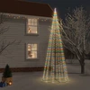 Image de Arbre de Noël cône 732 LED Colorées 160x500 cm