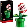 Image de LEGO Super Mario Plante Piranha 71426, Figurine Articulée, Maquette pour Adultes, Avec Tube et 2 Pièces